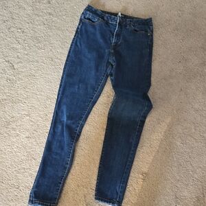 Buffalo David Bitton Women's Dark Indigo Skinny Jeans